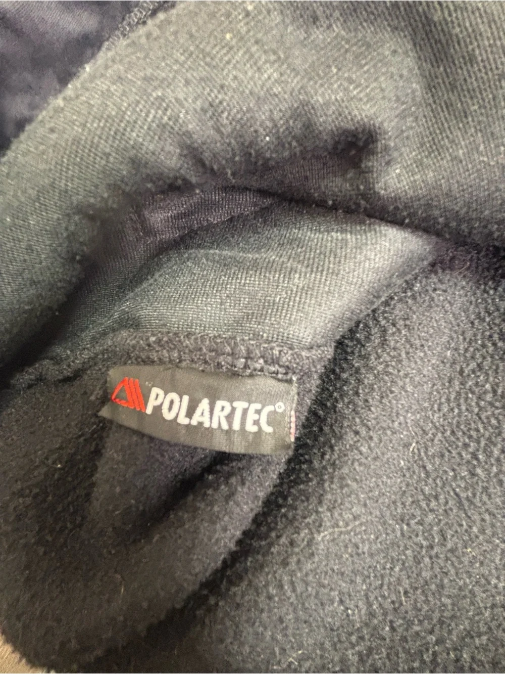 The North Face Denali Fleece Jacket Mens Large Black Polartec Zip Full A193